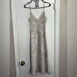 Wilfred White light birch Only Slip Mini Dress XXS